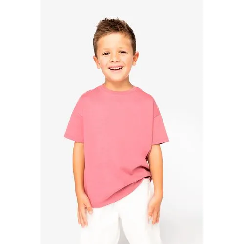 T-shirt écoresponsable à épaules tombantes enfant