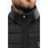 Bodywarmer bi-matière homme