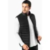 Bodywarmer bi-matière homme
