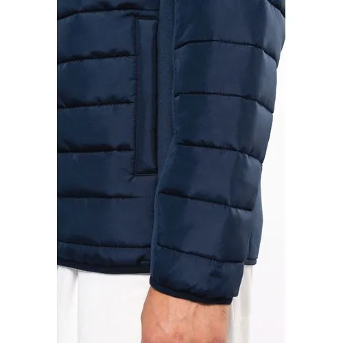 Veste bi-matière homme