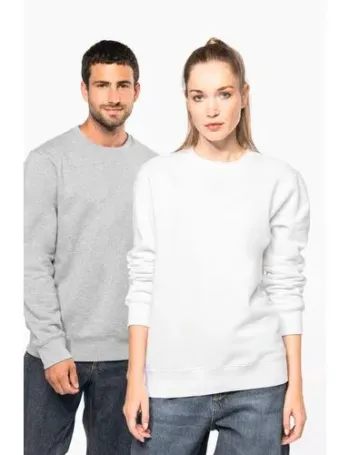 Sweat-shirt col rond 80/20 unisexe 1 Sweat-shirt col rond 80/20 unisexe