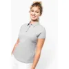 Polo jersey manches courtes femme