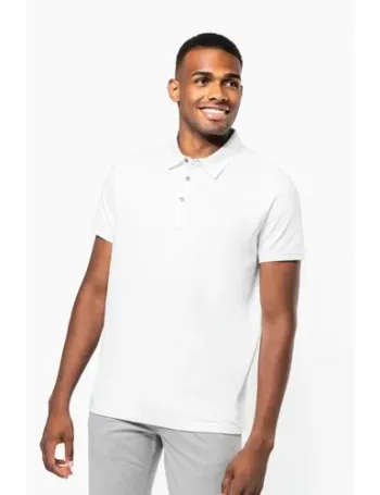 Polo jersey manches courtes homme