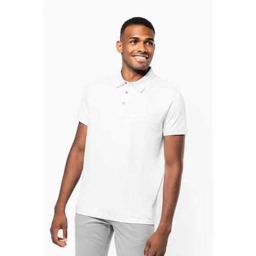 Polo jersey manches courtes homme
