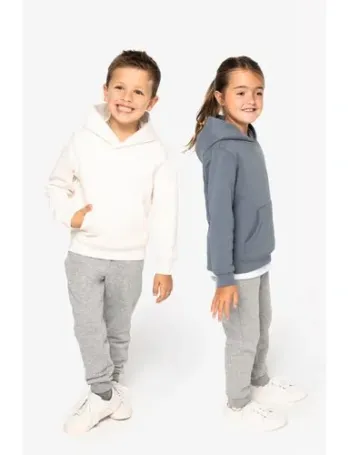 Sweat-shirt écoresponsable à capuche enfant
