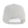 Casquette en coton bio – 6 panneaux gris neige 3 Casquette en coton bio - 6 panneaux