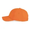 Casquette en coton et polyester recyclés K-loop tracking – 6 panneaux orange 2 Casquette en coton et polyester recyclés K-loop tracking - 6 panneaux