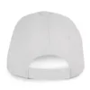 Casquette en coton et polyester recyclés K-loop tracking – 6 panneaux blanc 3 Casquette en coton et polyester recyclés K-loop tracking - 6 panneaux