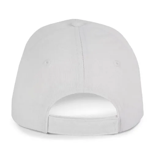 Casquette en coton et polyester recyclés K-loop tracking – 6 panneaux blanc 3 Casquette en coton et polyester recyclés K-loop tracking - 6 panneaux