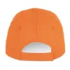 Casquette en coton et polyester recyclés K-loop tracking – 6 panneaux orange 3 Casquette en coton et polyester recyclés K-loop tracking - 6 panneaux