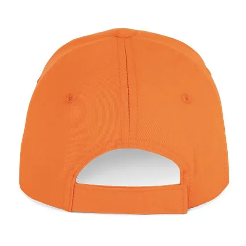 Casquette en coton et polyester recyclés K-loop tracking – 6 panneaux orange 3 Casquette en coton et polyester recyclés K-loop tracking - 6 panneaux