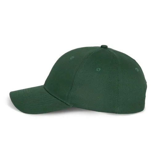Casquette en coton et polyester recyclés K-loop tracking- 6 panneaux vert forêt 3 Casquette en coton et polyester recyclés K-loop tracking- 6 panneaux