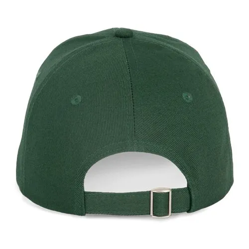 Casquette en coton et polyester recyclés K-loop tracking- 6 panneaux vert forêt 4 Casquette en coton et polyester recyclés K-loop tracking- 6 panneaux