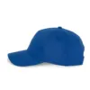Casquette en coton et polyester recyclés K-loop tracking – 5 panneaux bleu royal 3 Casquette en coton et polyester recyclés K-loop tracking - 5 panneaux