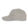 Casquette en coton et polyester recyclés K-loop tracking – 5 panneaux gris clair 2 Casquette en coton et polyester recyclés K-loop tracking - 5 panneaux