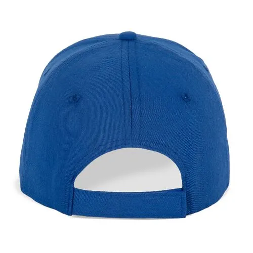 Casquette en coton et polyester recyclés K-loop tracking – 5 panneaux bleu royal 4 Casquette en coton et polyester recyclés K-loop tracking - 5 panneaux