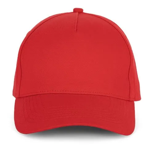 Casquette en coton et polyester recyclés K-loop tracking - 5 panneaux