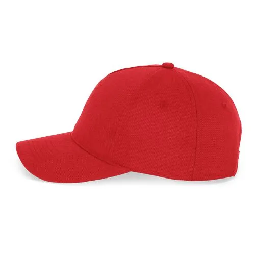 Casquette en coton et polyester recyclés K-loop tracking - 5 panneaux
