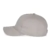 Casquette en coton et polyester recyclés K-loop tracking – 5 panneaux gris clair 2 Casquette en coton et polyester recyclés K-loop tracking - 5 panneaux