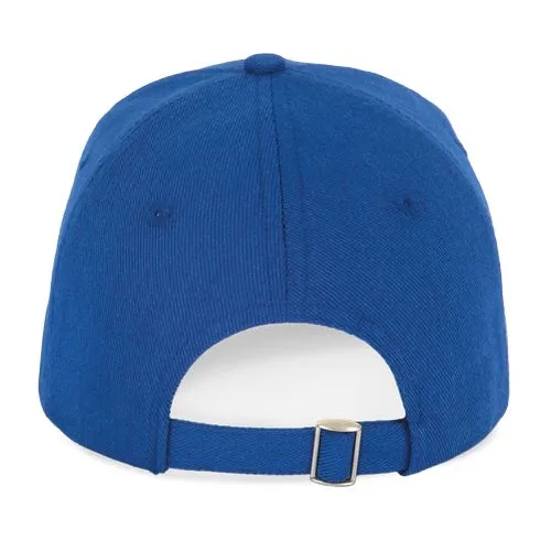 Casquette en coton et polyester recyclés K-loop tracking – 5 panneaux bleu royal 3 Casquette en coton et polyester recyclés K-loop tracking - 5 panneaux