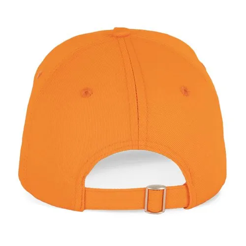 Casquette en coton et polyester recyclés K-loop tracking – 5 panneaux orange 3 Casquette en coton et polyester recyclés K-loop tracking - 5 panneaux