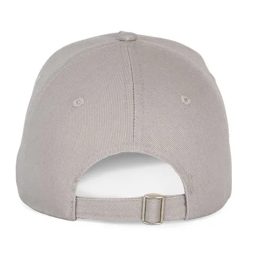 Casquette en coton et polyester recyclés K-loop tracking – 5 panneaux gris clair 3 Casquette en coton et polyester recyclés K-loop tracking - 5 panneaux