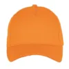 Casquette en coton et polyester recyclés K-loop tracking – 5 panneaux orange 1 Casquette en coton et polyester recyclés K-loop tracking - 5 panneaux