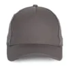 Casquette en coton et polyester recyclés K-loop tracking - 5 panneaux