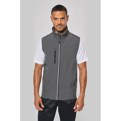 Veste softshell sport manches amovibles unisexe