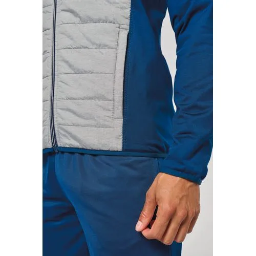 Veste sport bi-matière unisexe