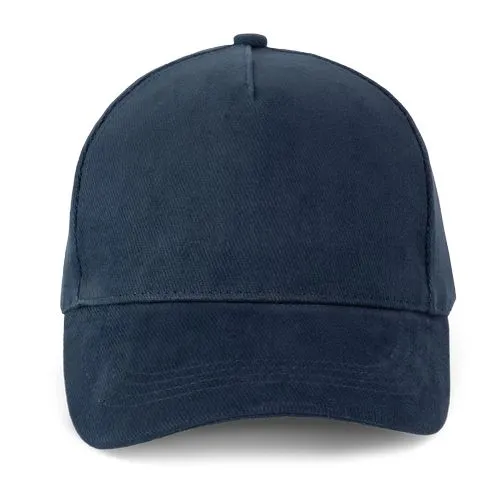 Casquette 5 panneaux bleu nuit 1 Casquette 5 panneaux