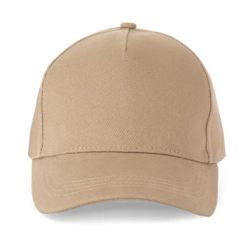 Casquette 5 panneaux sable 1 Casquette 5 panneaux