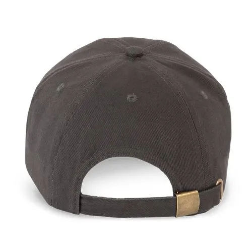 Casquette “Easy printing” – 6 panneaux gris foncé 3 Casquette "Easy printing" - 6 panneaux