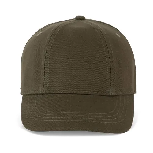 Casquette “Easy printing” – 6 panneaux kaki 1 Casquette "Easy printing" - 6 panneaux