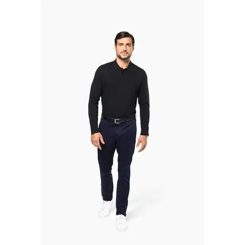 Polo Supima® manches longues homme 4 Polo Supima® manches longues homme