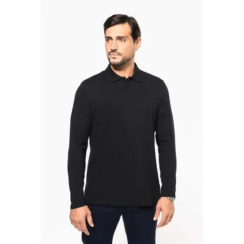 Polo Supima® manches longues homme 1 Polo Supima® manches longues homme