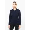 Polo Supima® manches longues femme 1 Polo Supima® manches longues femme