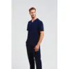 Tunique stretch manches courtes homme