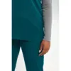 Tunique stretch manches courtes femme