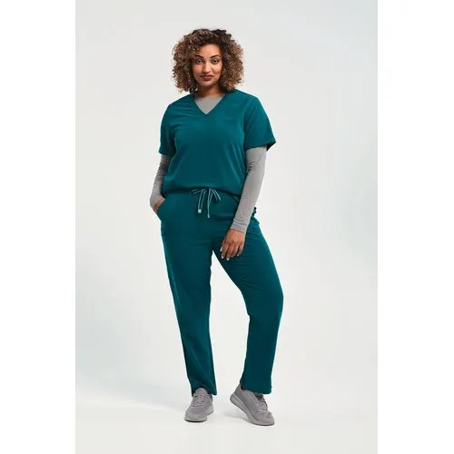 Tunique stretch manches courtes femme