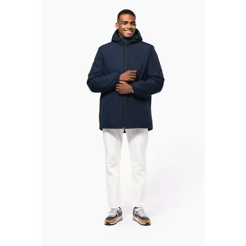 Parka à capuche recyclée unisexe