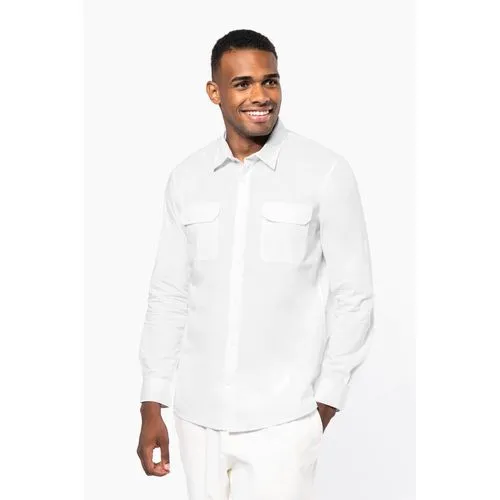 Chemise safari manches longues homme 3 Chemise safari manches longues homme