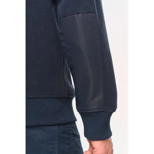 Polaire écoresponsable col zippé unisexe