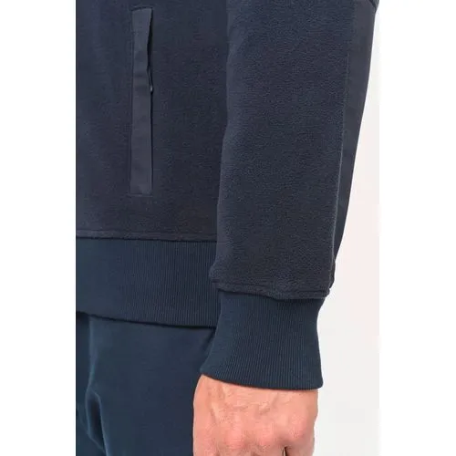 Polaire écoresponsable col zippé unisexe