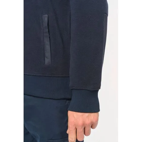 Polaire écoresponsable col zippé unisexe