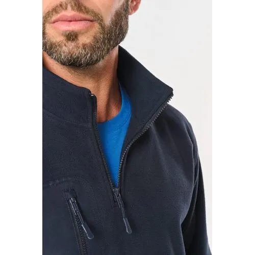 Polaire écoresponsable col zippé unisexe