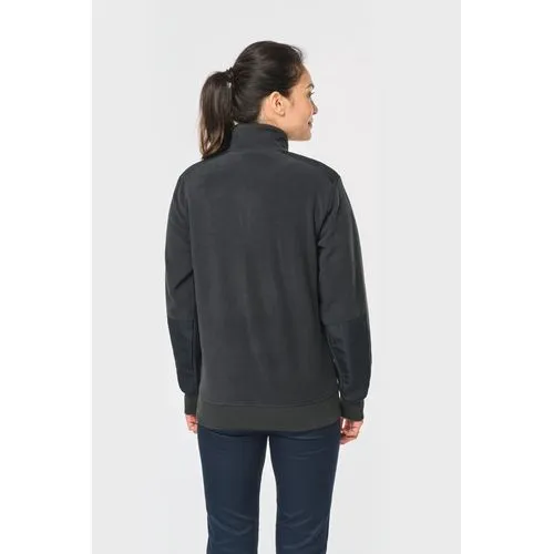 Polaire écoresponsable col zippé unisexe