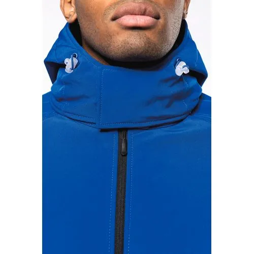 Veste softshell à capuche amovible homme