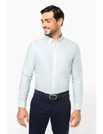 Chemise Oxford manches longues homme