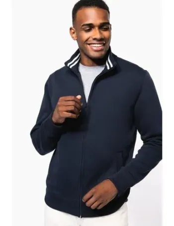 Veste molleton zippée homme